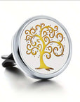 Wholesome Beauty Refillable Car Air Freshener Perfume Diffuser Clip