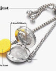 Wholesome Beauty Refillable Crystal Aromatherapy Diffuser Bracelet