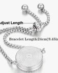 Wholesome Beauty Refillable Crystal Aromatherapy Diffuser Bracelet
