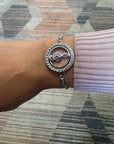 Wholesome Beauty Refillable Crystal Aromatherapy Diffuser Bracelet