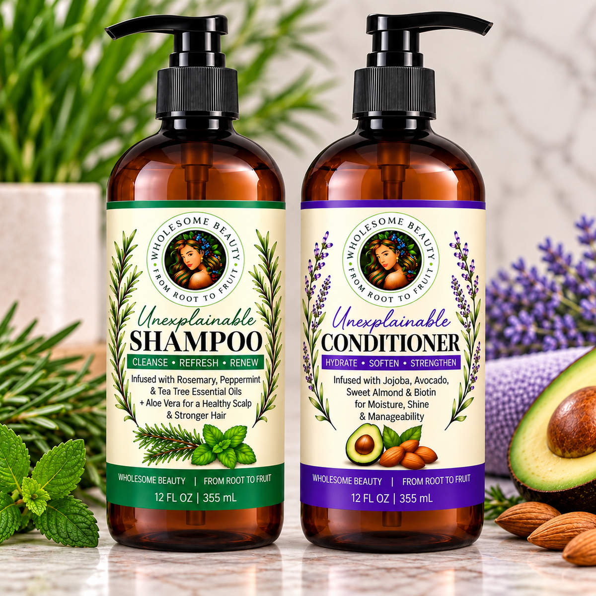 Unexplainable Shampoo and Conditioner